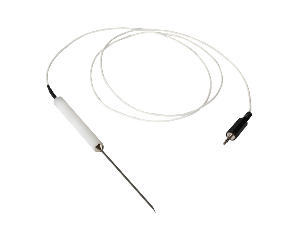 0372007600 - Snímač teploty vpichový Pt1000, S 2206150-85, 1m PTFE, JACK 3,5mm (1)