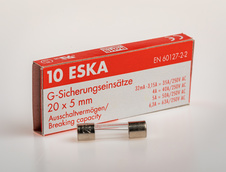 Pojistka trubičková F 6,3 A 2